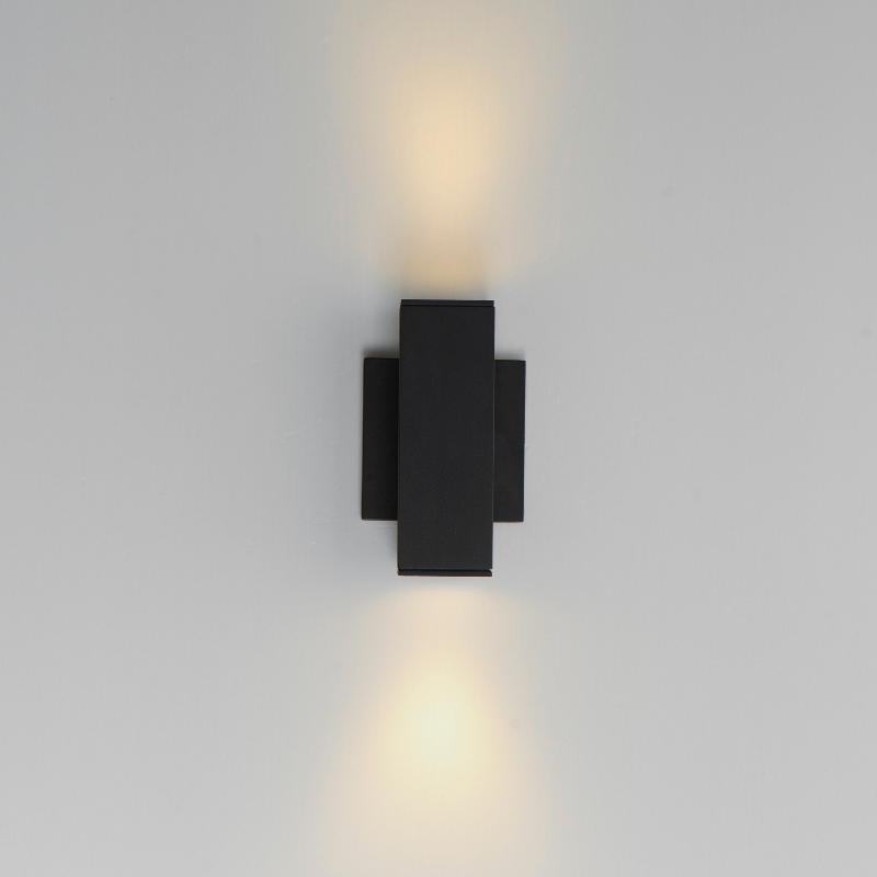 Maxim 86421 Culvert 2-lt 8" Tall LED Outdoor Wall Sconce - Black
