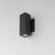 Maxim 86421 Culvert 2-lt 8" Tall LED Outdoor Wall Sconce - Black
