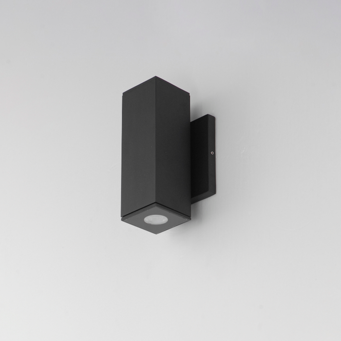 Maxim 86421 Culvert 2-lt 8" Tall LED Outdoor Wall Sconce - Black