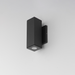 Maxim 86421 Culvert 2-lt 8" Tall LED Outdoor Wall Sconce - Black