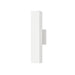 Maxim 86423 Culvert 2-lt 15" Tall LED Outdoor Wall Sconce-White