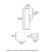 Maxim 86423 Culvert 2-lt 15" Tall LED Outdoor Wall Sconce