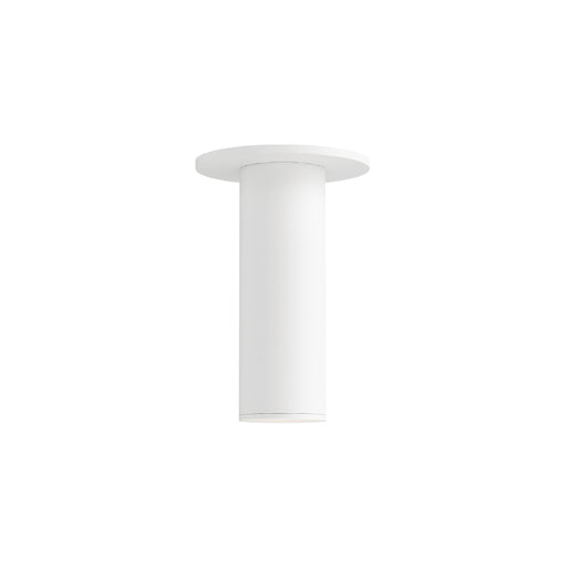 Maxim 86430 Calibro 1-lt 5" LED Outdoor Flush Mount-White