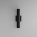 Maxim 86433 Calibro 2-lt 15" Tall LED Outdoor Wall Sconce - Black