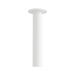 Maxim 86439 Calibro 1-lt 5" LED Outdoor Flush Mount - White