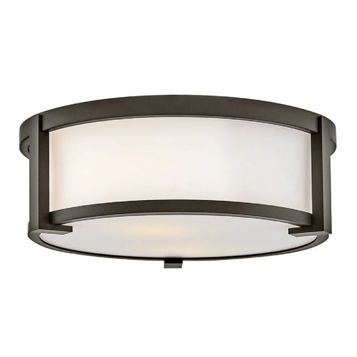 Hinkley 28963 Lowell 2-lt 13" LED Flush Mount - Oil Rubbed Bronze