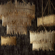 Arteriors 86801 Prescott 3-lt 22" Pendant