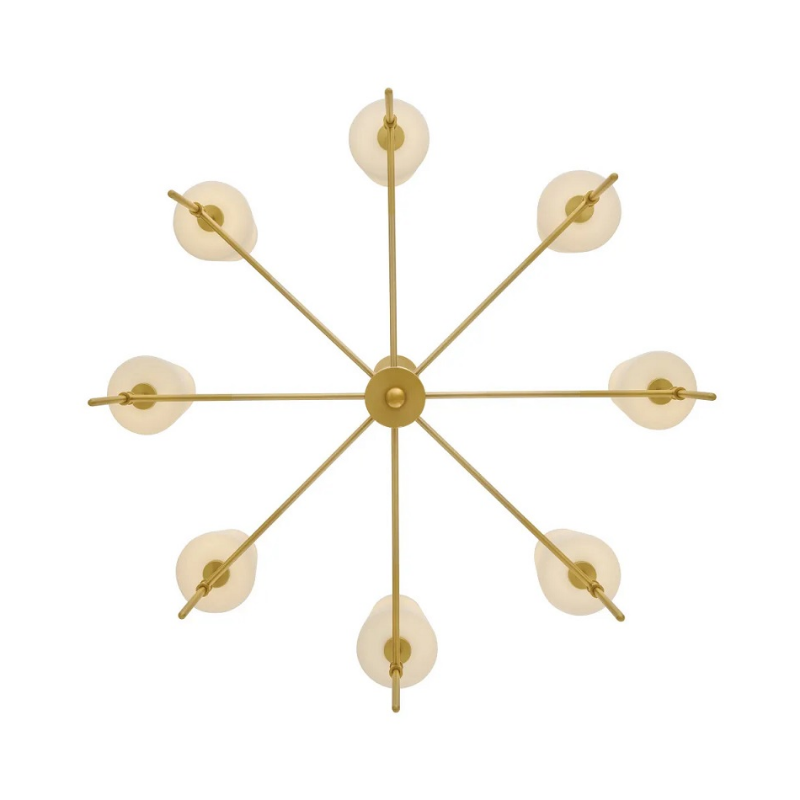 Hinkley 46956 Saunders 8-lt 40" LED Chandelier