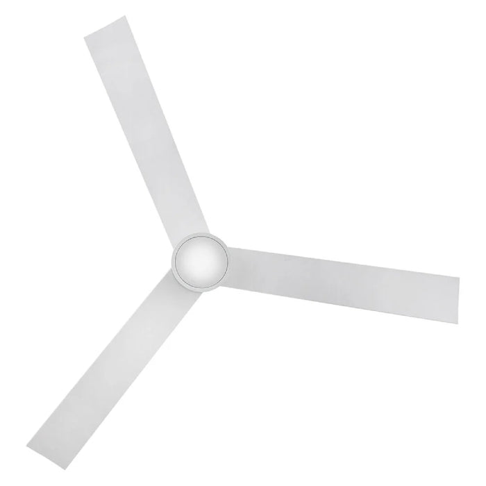 Hinkley 907452 Speck 52" Indoor/Outdoor Smart Ceiling Fan with LED Light Kit - Matte White