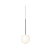 Pablo Designs Bola Sphere 5" LED Pendant - Chrome