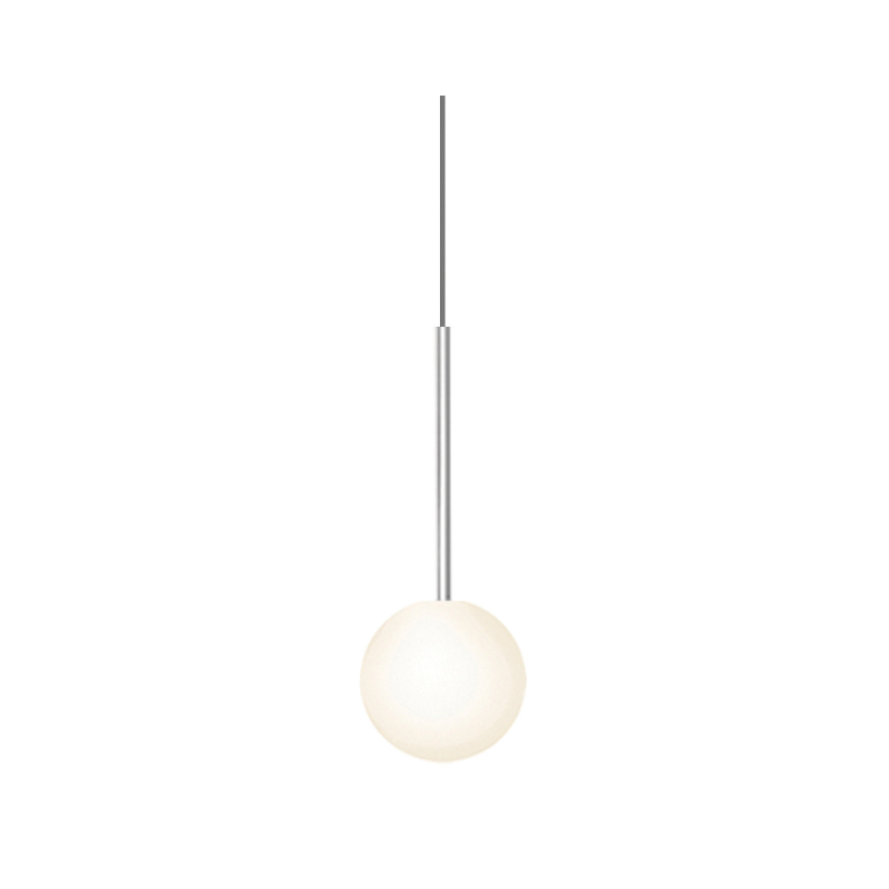 Pablo Designs Bola Sphere 5" LED Pendant - Chrome