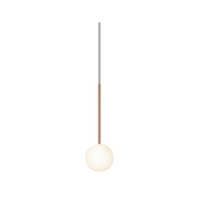 Pablo Designs Bola Sphere 4" LED Pendant - Rose Gold