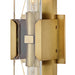 Hinkley 57062 Monte 2-lt 20" Tall LED Wall Sconce - Heritage Brass