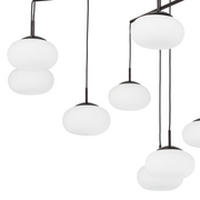 George Kovacs P8239 George's Web 16-lt 34" LED Chandelier/Semi Flush