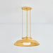 Hudson Valley 8822 Woodrow 1-lt 22" Pendant - Aged Brass