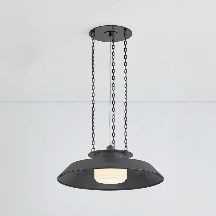 Hudson Valley 8822 Woodrow 1-lt 22" Pendant - Distressed Bronze