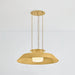 Hudson Valley 8832 Woodrow 1-lt 32" Pendant - Aged Brass