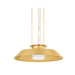 Hudson Valley 8832 Woodrow 1-lt 32" Pendant - Aged Brass