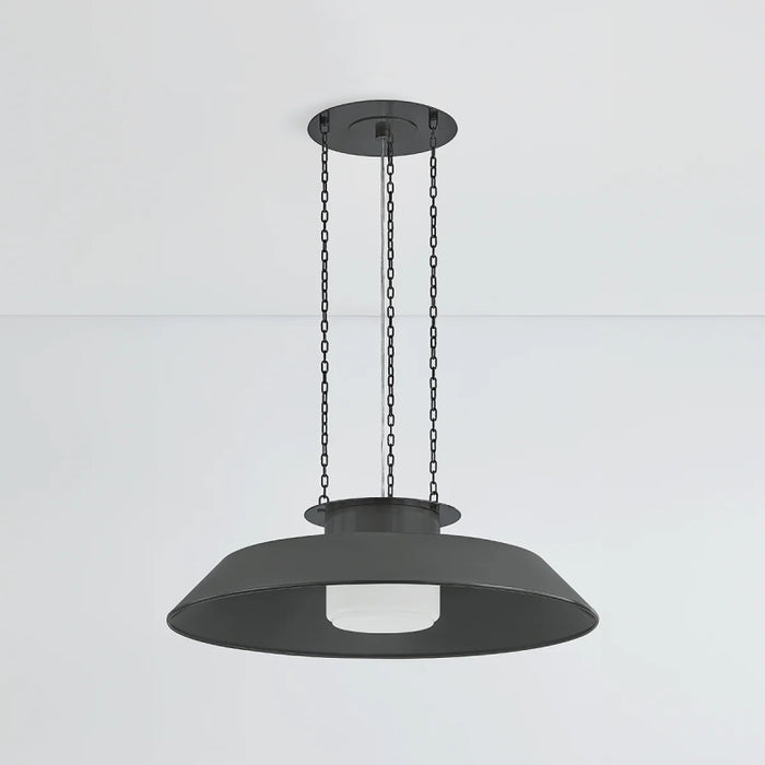 Hudson Valley 8832 Woodrow 1-lt 32" Pendant - Distressed Bronze