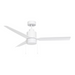 Maxim 88707 Falcon 52" Outdoor Ceiling Fan with LED Light Kit - Matte White