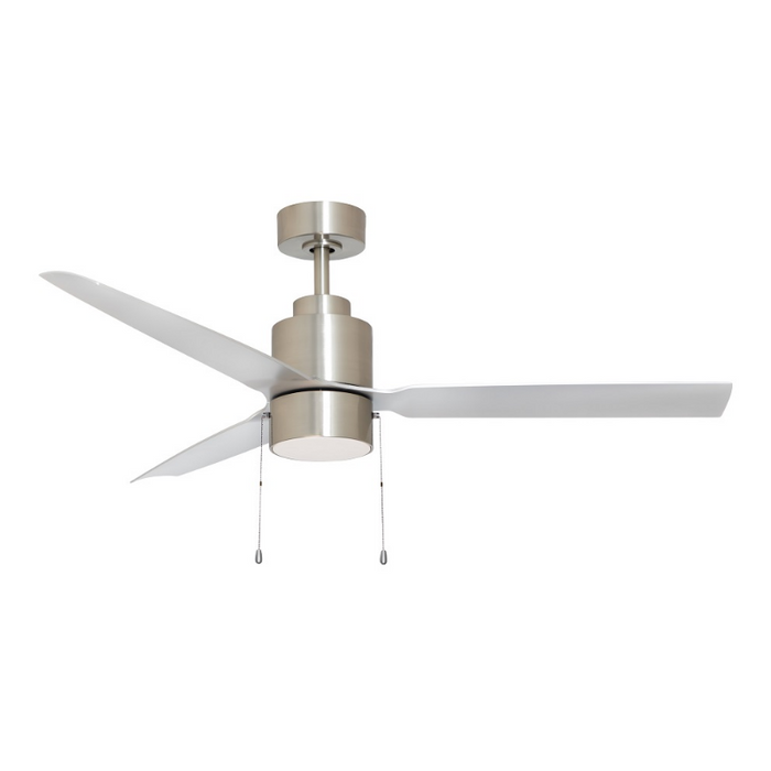 Maxim 88707 Falcon 52" Outdoor Ceiling Fan with LED Light Kit - Satin Nickel