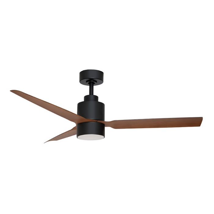Maxim 88708 Falcon 52" Indoor/Outdoor Ceiling Fan with LED Light Kit - Black/Walnut