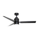 Maxim 88717 Falcon DC 52" Outdoor Ceiling Fan with LED Light Kit - Black
