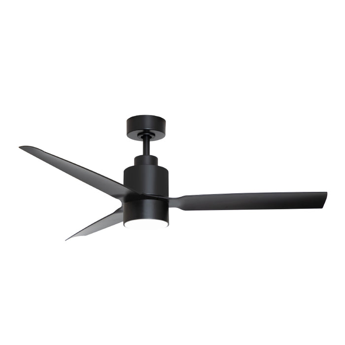 Maxim 88717 Falcon DC 52" Outdoor Ceiling Fan with LED Light Kit - Black