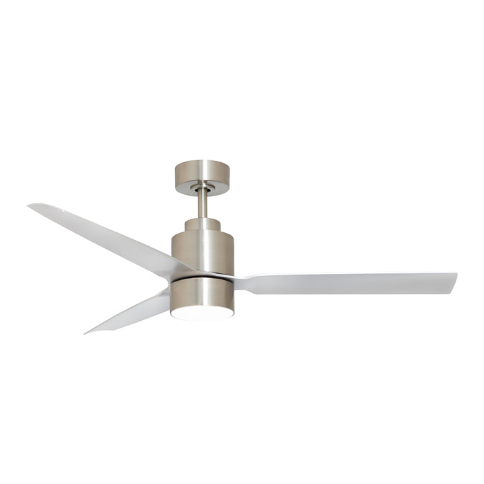 Maxim 88717 Falcon DC 52" Outdoor Ceiling Fan with LED Light Kit - Satin Nickel