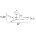 Maxim 88754 Keanu 56" Outdoor Ceiling Fan