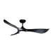 Maxim 88755 Keanu 56" Outdoor Ceiling Fan with LED Light Kit - White with Black Blades