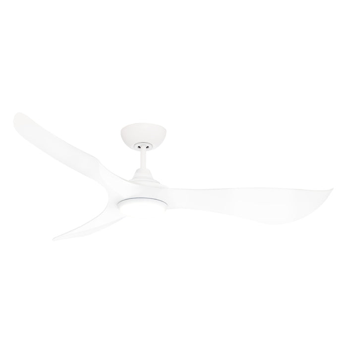 Maxim 88755 Keanu 56" Outdoor Ceiling Fan with LED Light Kit - Matte White