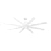 Maxim 88766 Condor 65" Ceiling Fan - Matte White