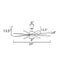 Maxim 88766 Condor 65" Ceiling Fan