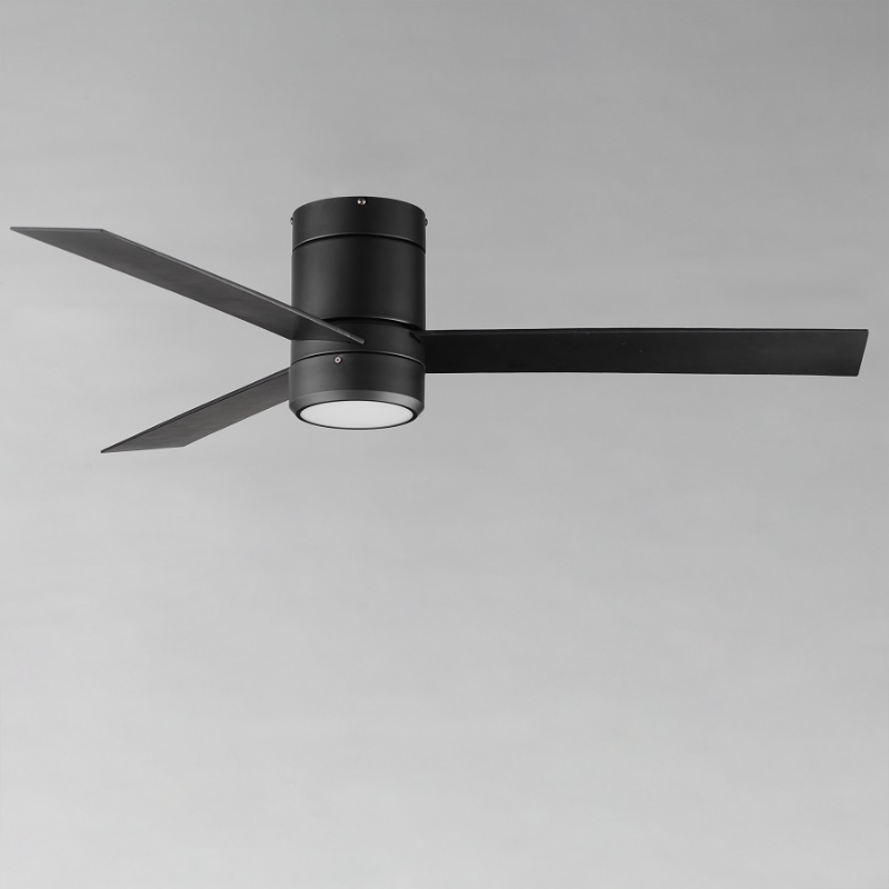 Maxim 88803 Tanker 52" Hugger Ceiling Fan with LED Light Kit - Black