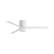 Maxim 88803 Tanker 52" Hugger Ceiling Fan with LED Light Kit-Matte White