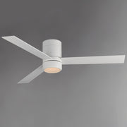 Maxim 88803 Tanker 52" Hugger Ceiling Fan with LED Light Kit-Matte White