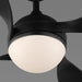 Maxim 88811 Bola 52" Ceiling Fan with LED Light Kit - Black