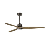 Maxim 88833 Woodwind 72" Ceiling Fan with LED Light Kit-Charcoal Bronze with Driftwood Blades