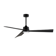 Maxim 88849 Vortex 60" Outdoor Ceiling Fan with LED Light Kit - Black