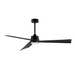 Maxim 88849 Vortex 60" Outdoor Ceiling Fan with LED Light Kit - Black