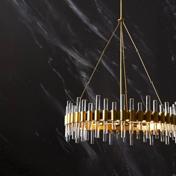 Arteriors 89055 Haskell 8-lt 34" Chandelier
