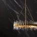 Arteriors 89055 Haskell 8-lt 34" Chandelier
