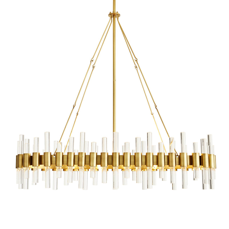 Arteriors 89130 Haskell 10-lt 43" Oval Chandelier