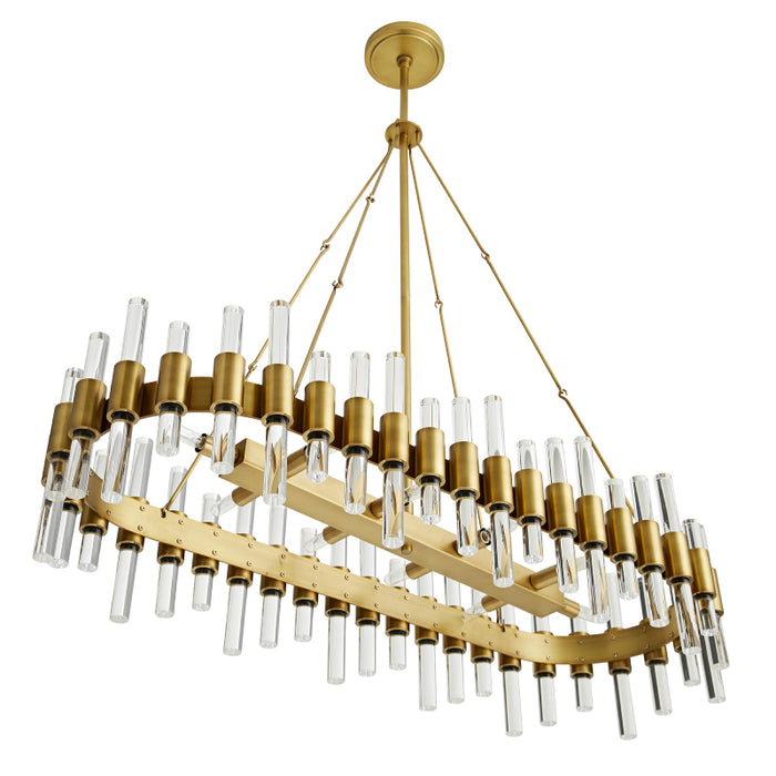 Arteriors 89130 Haskell 10-lt 43" Oval Chandelier