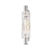 Hudson Valley 8918 Harwich 1-lt 18" Tall Wall Sconce-Polished Nickel