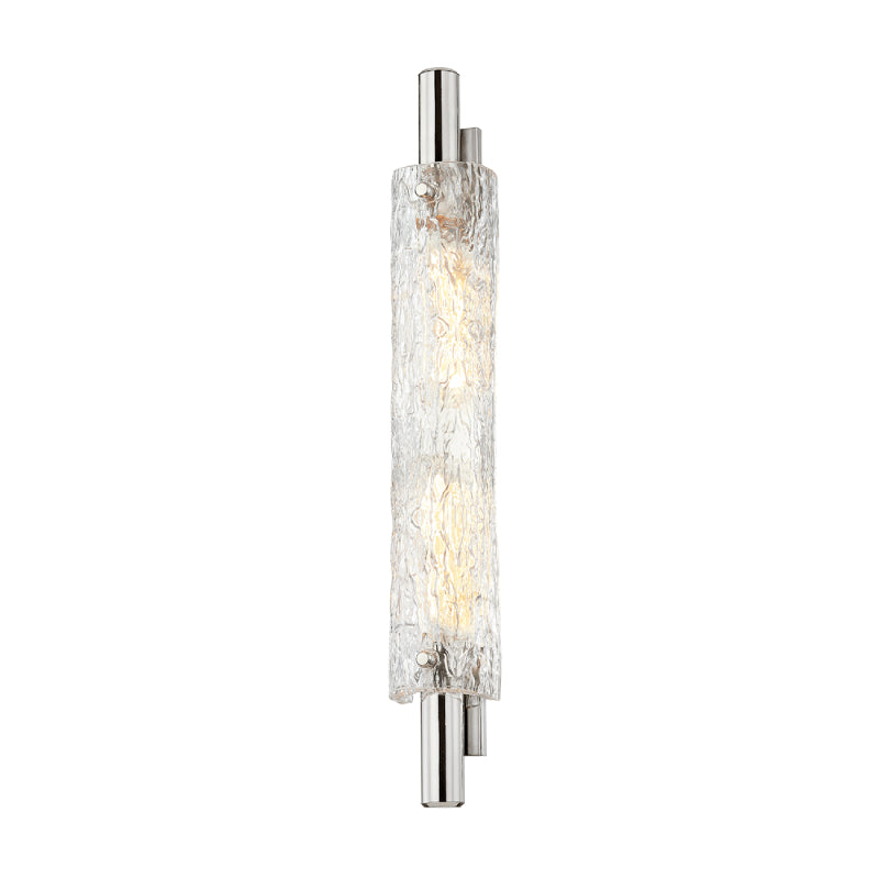Hudson Valley 8929 Harwich 2-lt 29" Tall Wall Sconce-Polished Nickel