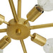 Arteriors 89312 Sinclair 4-lt 28" Chandelier