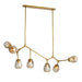 Arteriors 89313 Smyth 7-lt 66" Chandelier
