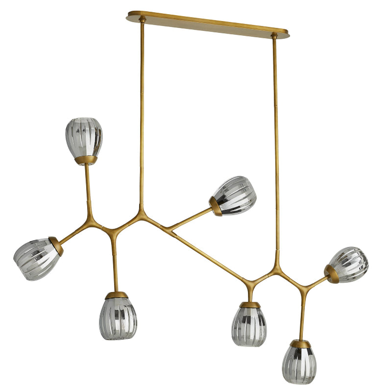 Arteriors 89313 Smyth 7-lt 66" Chandelier